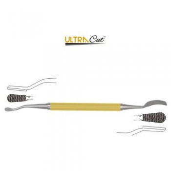 TC Miller Bone File Cross Cut Stainless Steel, 19 cm - 7 1/2"